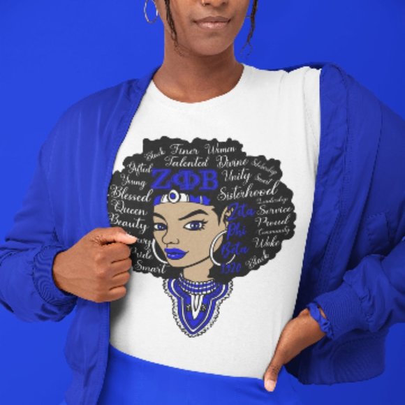 Tops - Zeta Phi Beta - T SHIRT